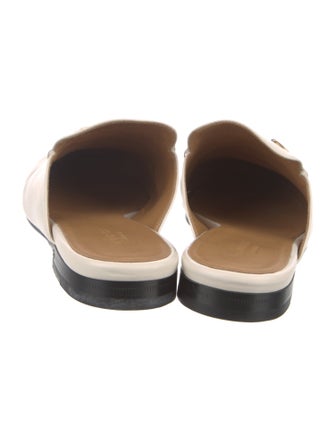 Gucci Horsebit Accent Leather Mules