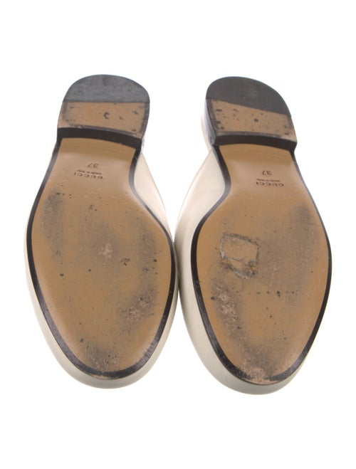 Gucci Horsebit Accent Leather Mules