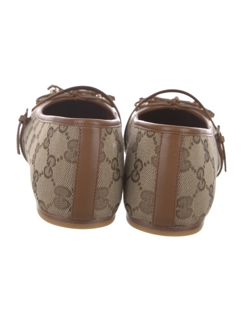Gucci GG Canvas Canvas Ballet Flats