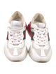 Gucci Web Accent Leather Chunky Sneakers