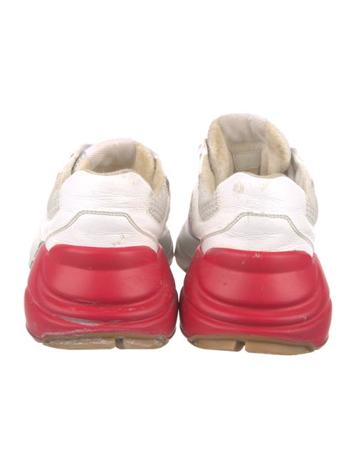 Gucci Web Accent Leather Chunky Sneakers