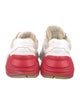 Gucci Web Accent Leather Chunky Sneakers