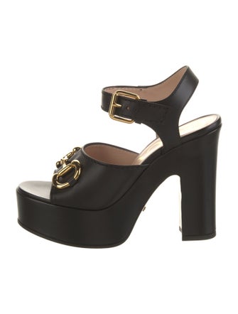Gucci Leather Sandals