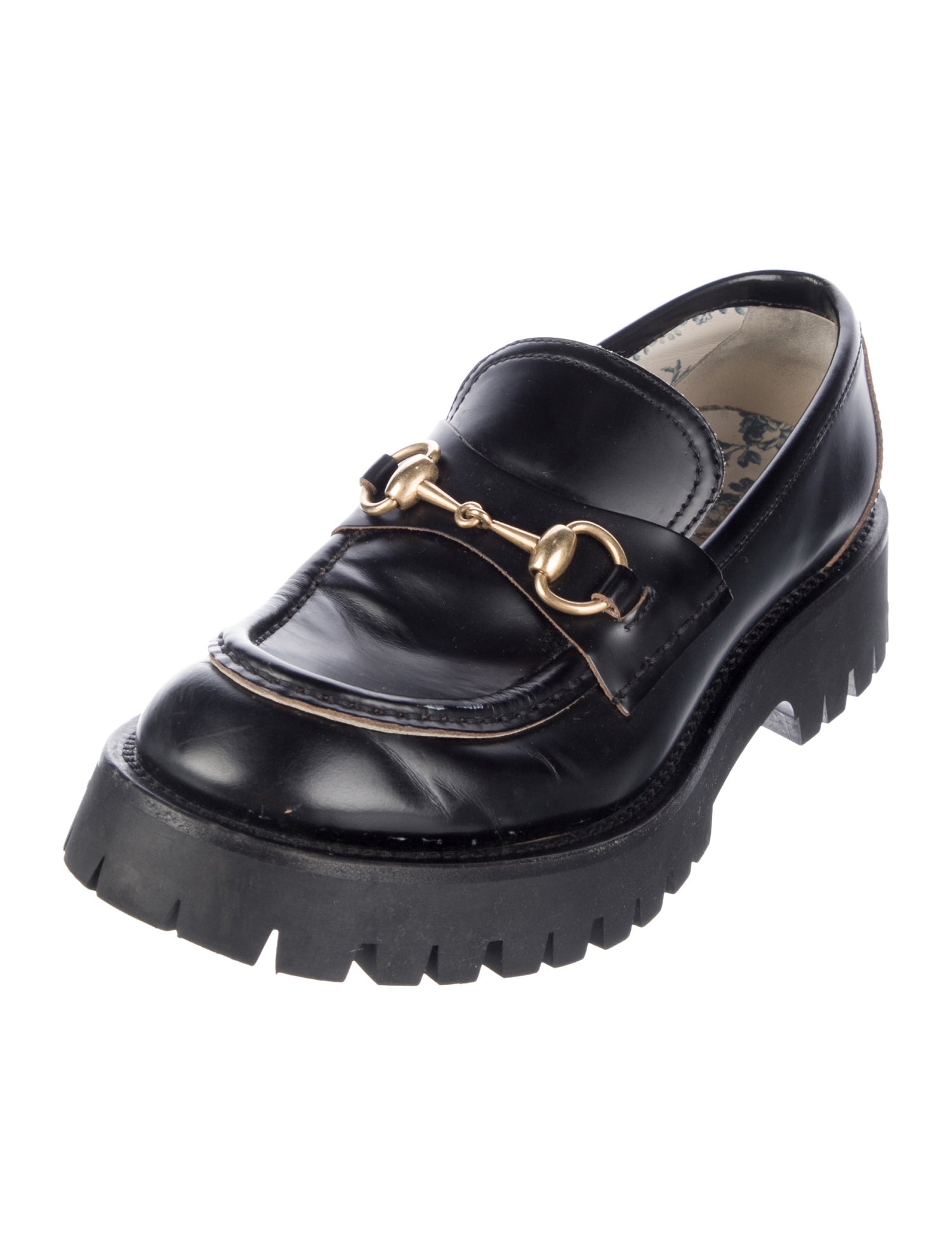 Gucci Horsebit Accent Leather Mules