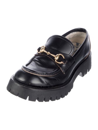 Gucci Horsebit Accent Leather Mules