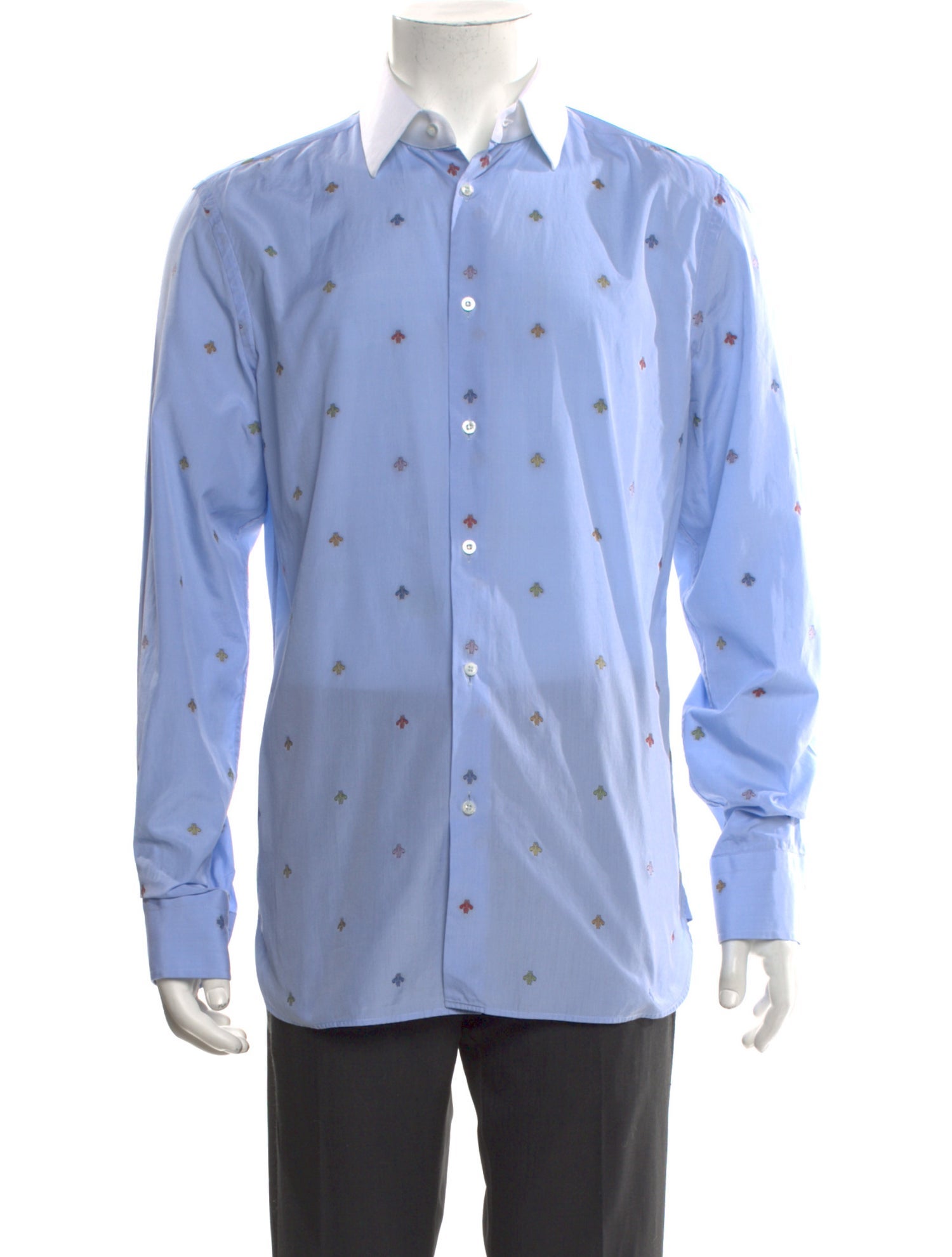 Gucci Interlocking G Logo Long Sleeve Shirt