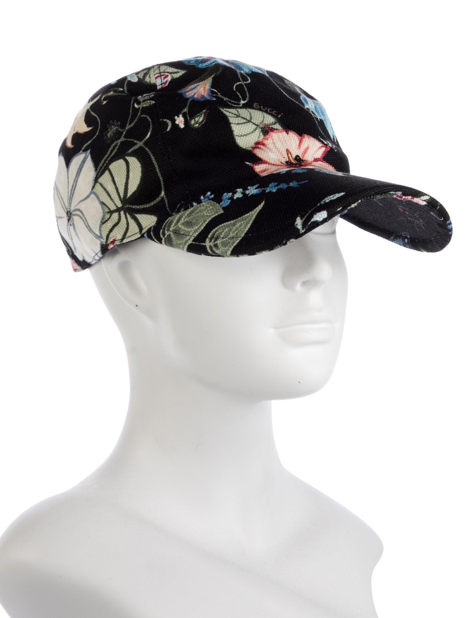 Gucci Canvas Pattern Print Baseball Cap
