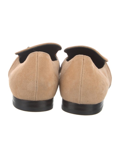 Gucci Horsebit Accent Suede Loafers