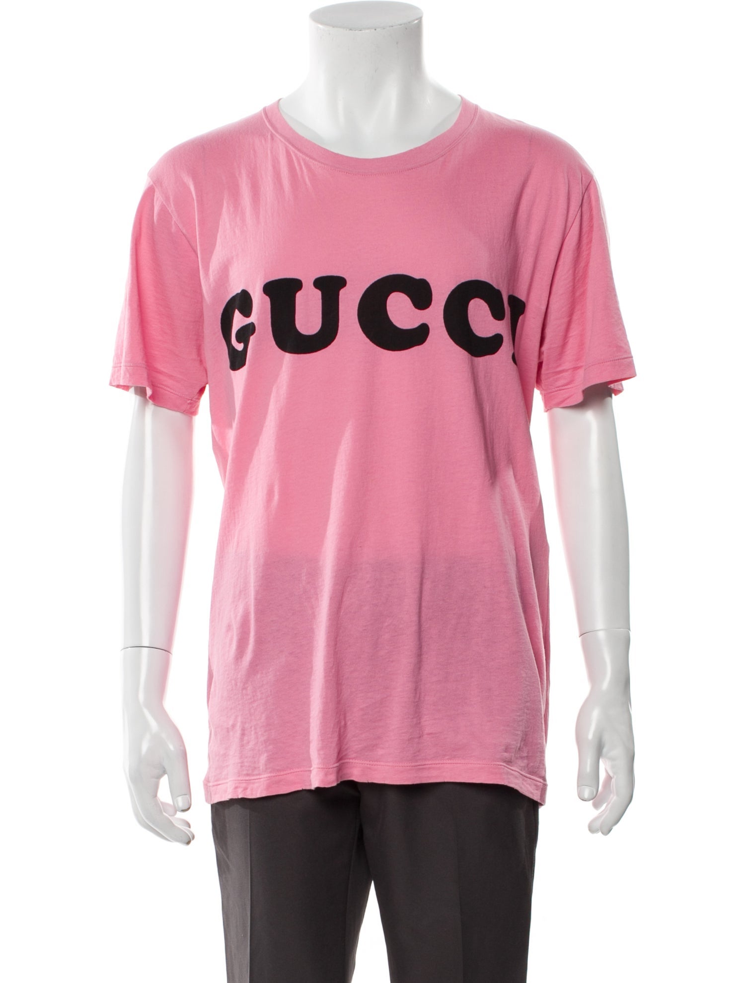 Gucci Graphic Print Scoop Neck T-Shirt