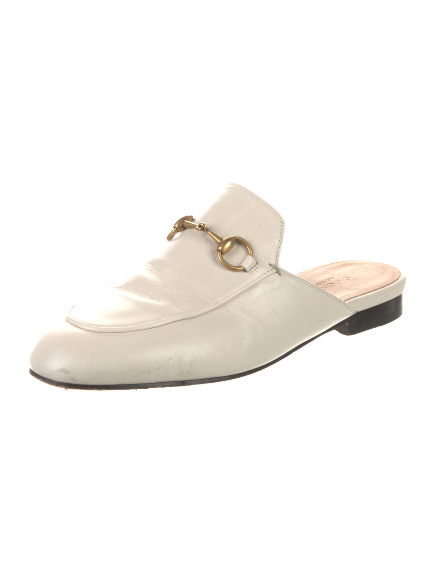 Gucci Horsebit Accent Leather Mules
