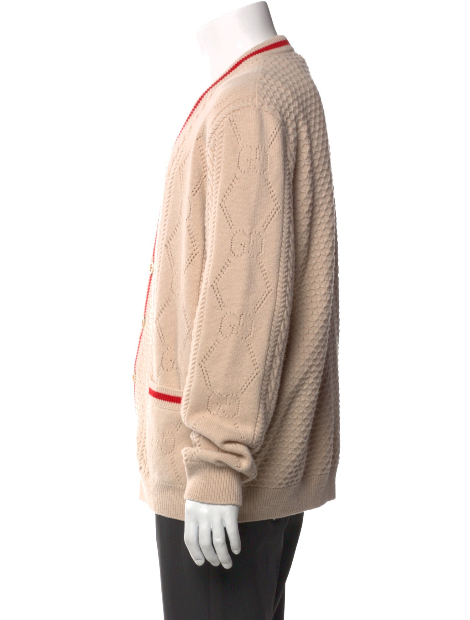 Gucci Love Parade Wool Cardigan