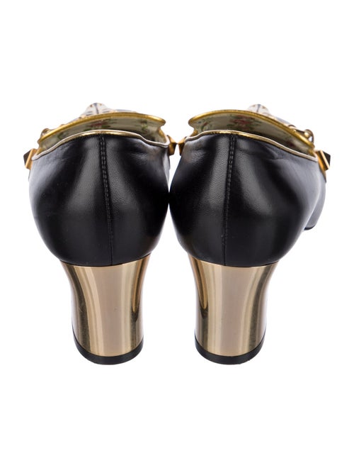 Gucci GG Supreme Leather Pumps