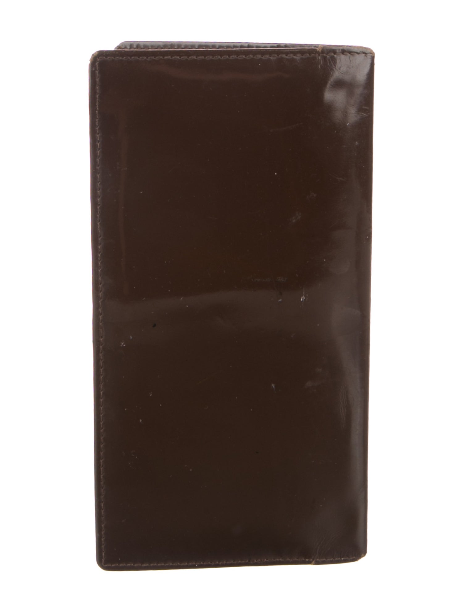 Gucci Vintage Checkbook Bifold Wallet