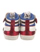 Gucci Web Accent Leather Sneakers