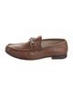 Gucci Horsebit Accent Leather Dress Loafers