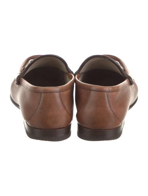 Gucci Horsebit Accent Leather Dress Loafers