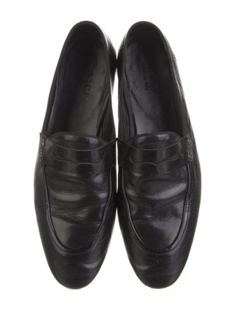 Gucci 1955 Horsebit Accent Leather Dress Loafers