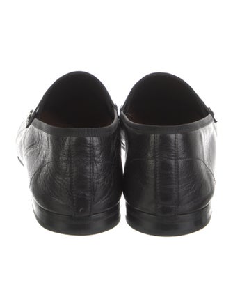 Gucci 1955 Horsebit Accent Leather Dress Loafers