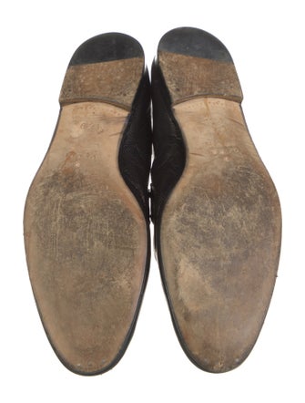 Gucci 1955 Horsebit Accent Leather Dress Loafers
