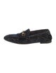 Gucci Horsebit Accent Velvet Loafers