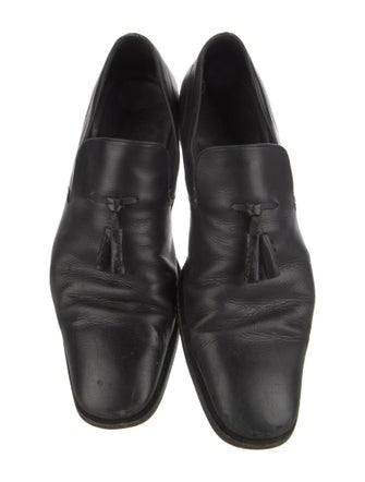 Gucci Horsebit Accent Leather Dress Loafers