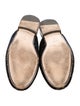 Gucci Horsebit Accent Velvet Mules