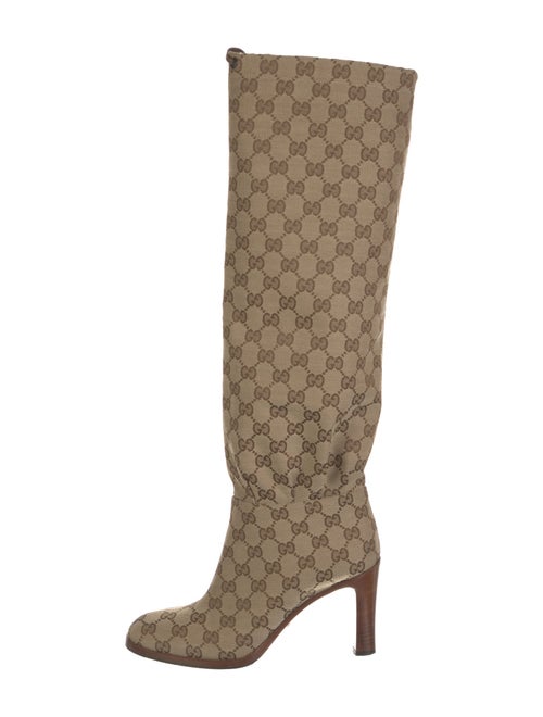 Gucci GG Canvas Canvas Boots