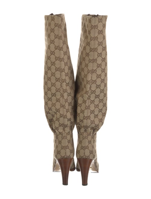 Gucci GG Canvas Canvas Boots