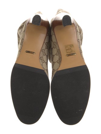 Gucci GG Canvas Canvas Boots