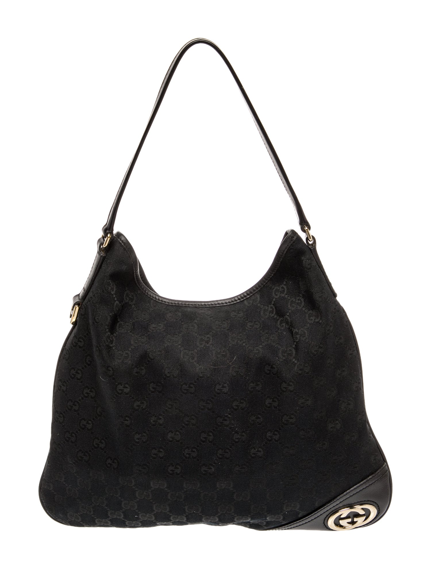 Gucci GG Canvas Shoulder Bag Vintage