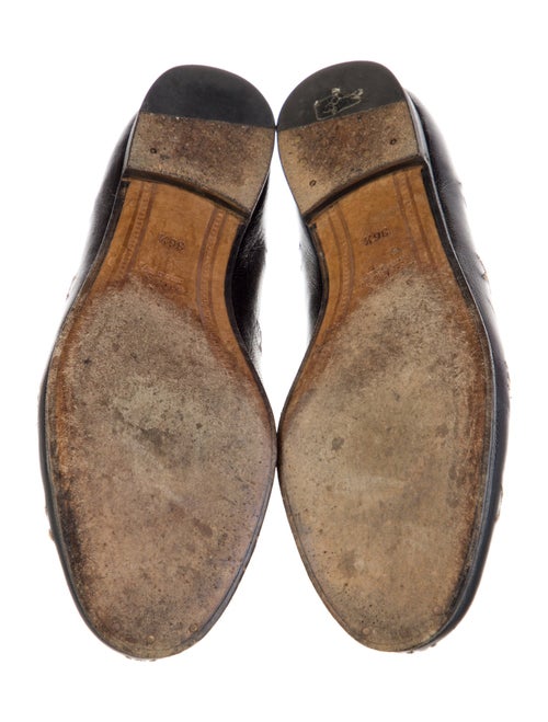 Gucci Horsebit Accent Leather Loafers