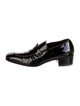 Gucci Horsebit Accent Patent Leather Dress Loafers