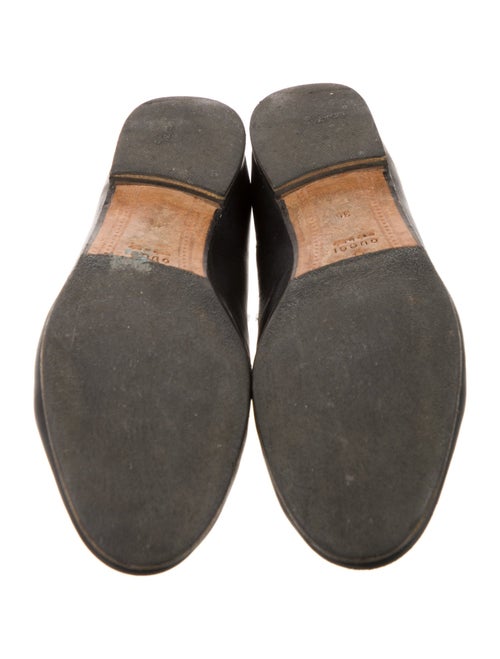 Gucci Horsebit Accent Leather Loafers