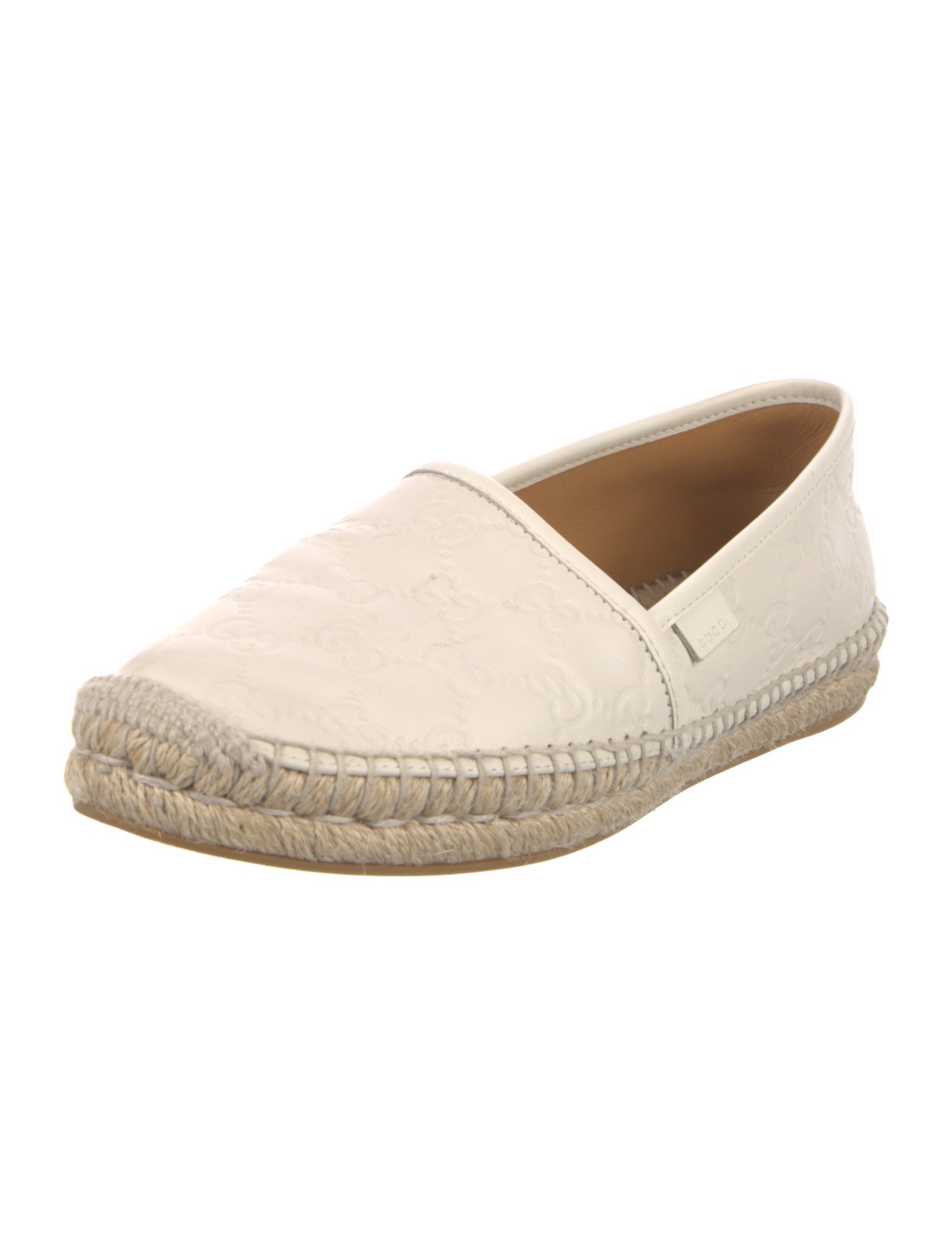Gucci GG Signature Leather Espadrilles