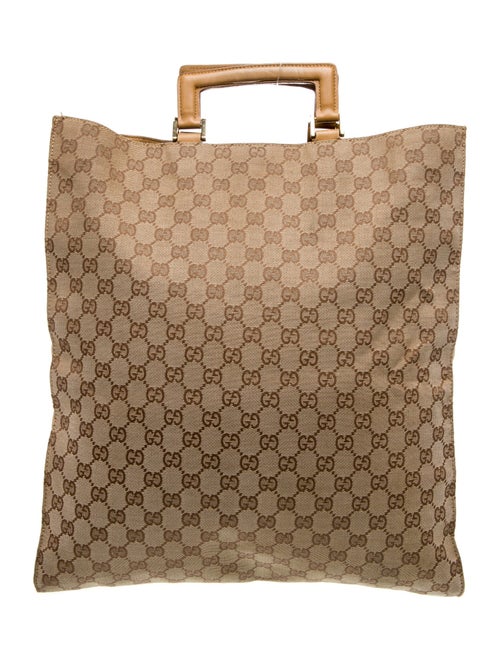 Gucci GG Canvas Top Handle Bag