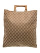 Gucci GG Canvas Top Handle Bag