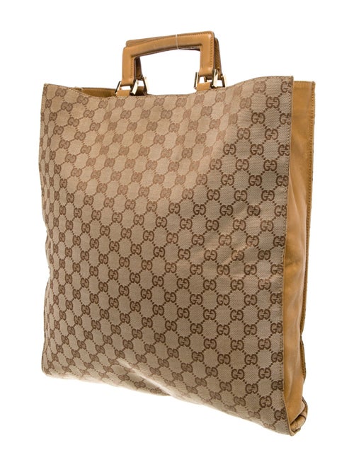 Gucci GG Canvas Top Handle Bag