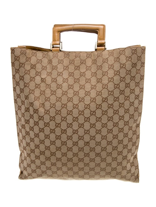 Gucci GG Canvas Top Handle Bag