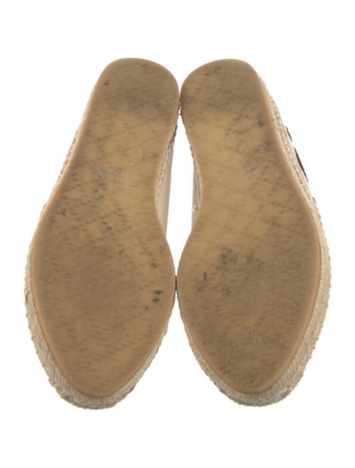 Gucci Leather Floral Print Espadrilles