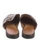 Gucci Horsebit Accent Leather Mules
