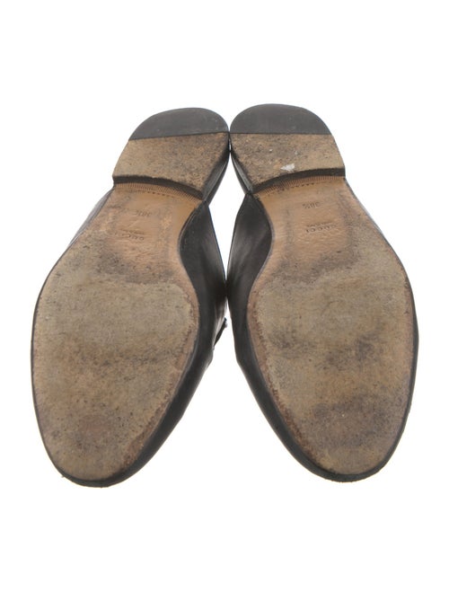 Gucci Horsebit Accent Leather Mules