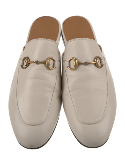 Gucci Horsebit Accent Leather Mules