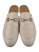 Gucci Horsebit Accent Leather Mules