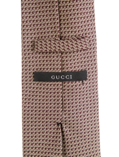 Gucci Printed Silk Tie