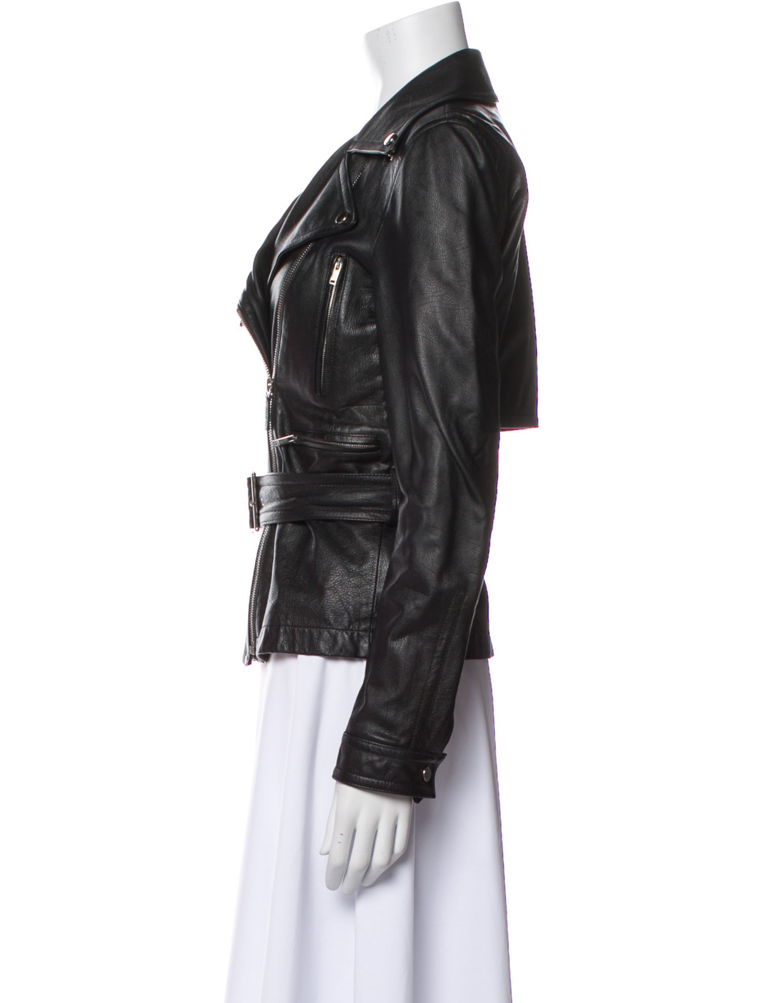 Gucci Vintage Leather Biker Jacket