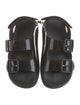 Gucci Double G Logo Rubber Slingback Sandals