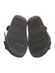 Gucci Double G Logo Rubber Slingback Sandals