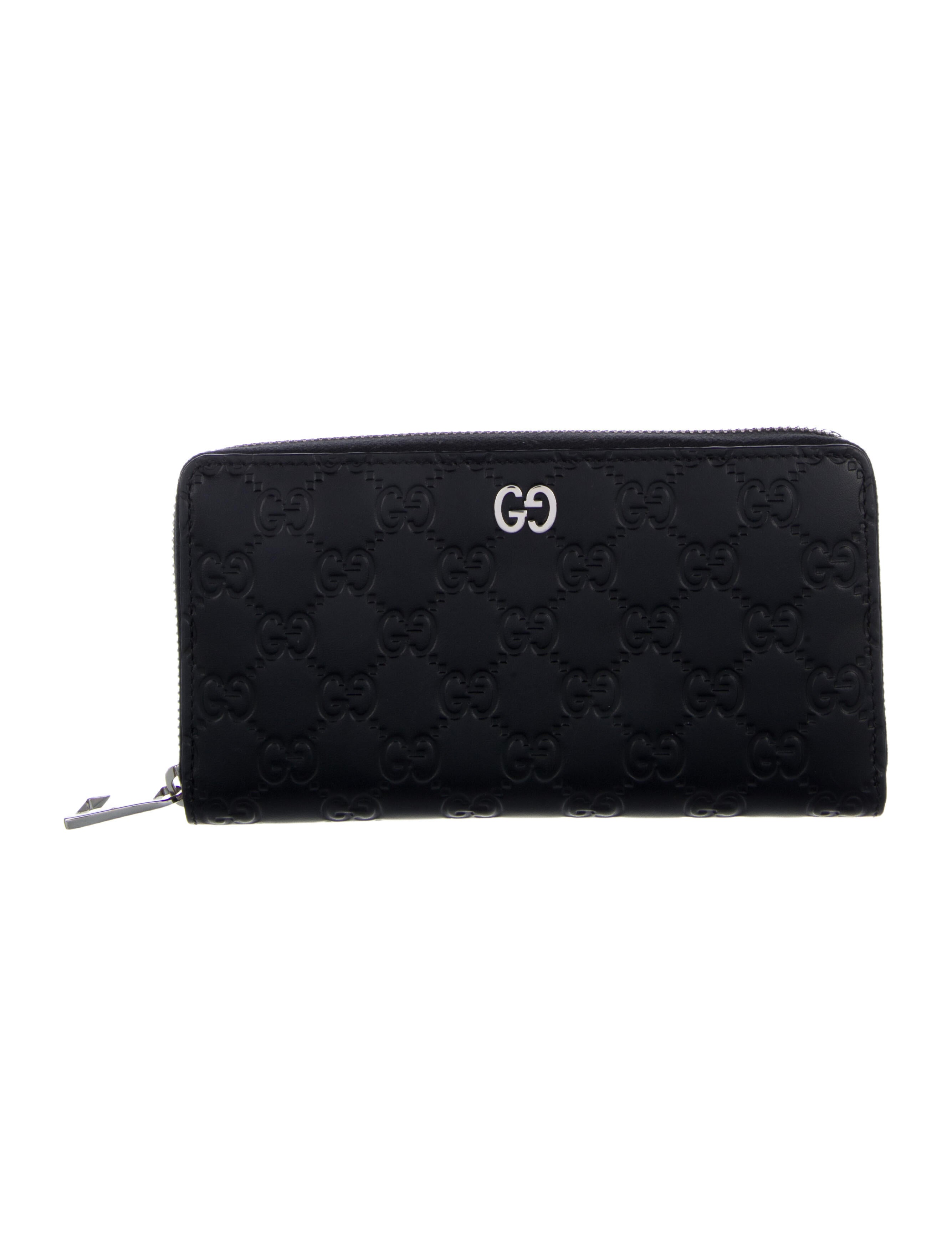 Gucci GG Signature Embossed Leather Wallet