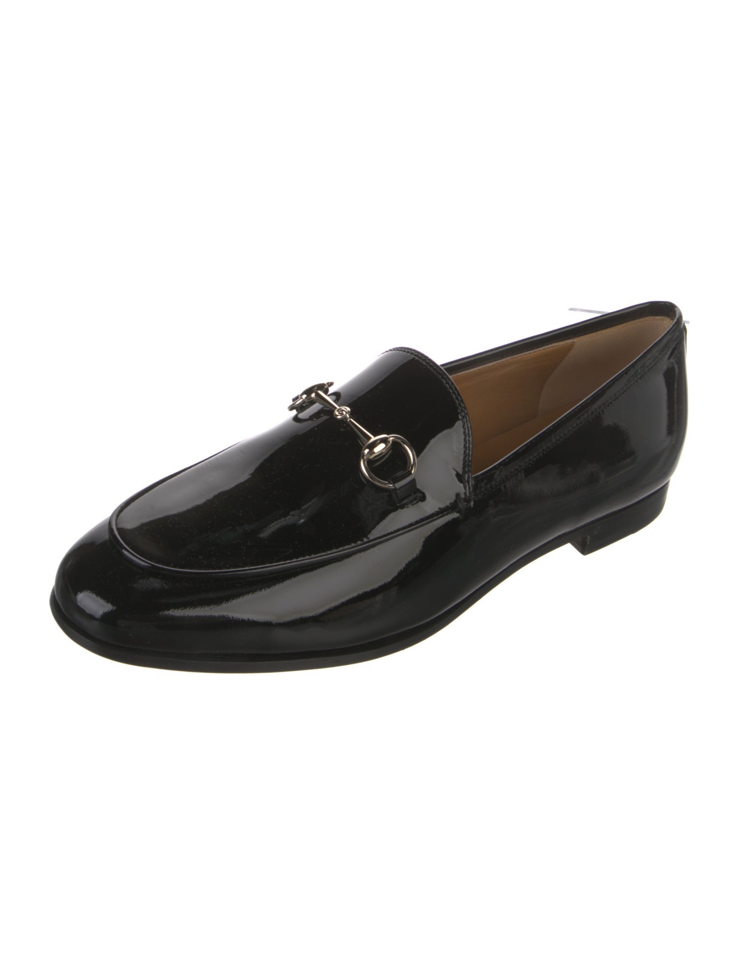 Gucci 1955 Horsebit Accent Patent Leather Loafers