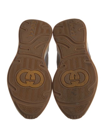 Gucci Suede Printed Sneakers